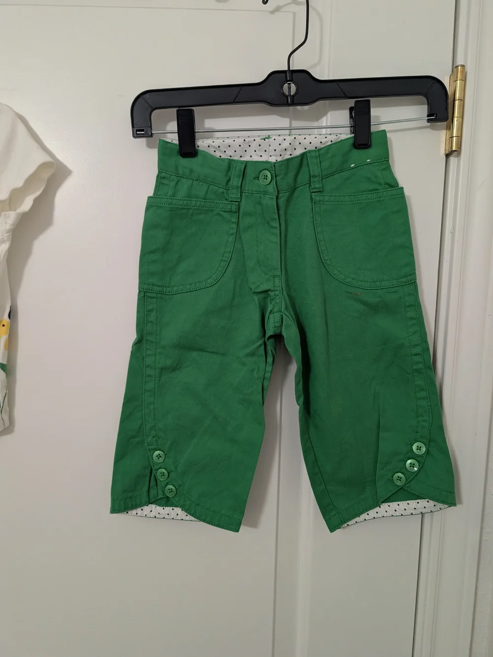 Gymboree Prep Club Girls Size 4 Floral Top Green Capri Pants Outfit Y2K